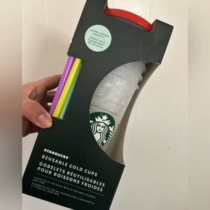 Starbucks reusable cups color changing confetti